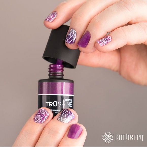 Jamberry Nail Kit Set - Wraps and Gel Trushine *NEW - Picture 2 of 7